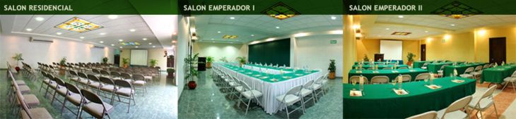 Salon para eventos del Hotel Residencial en Merida, Yucatan
